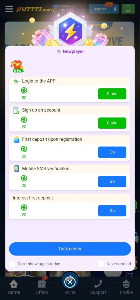 U777 Game Download APK Latest Earning App For Android