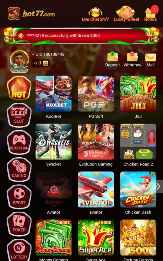 HOT77 Game