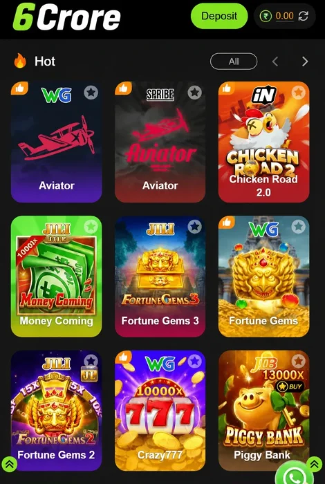6crore Game